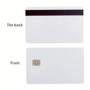 2 pcs PVC IC Smart Intelligent Card | Secure Payment Durable