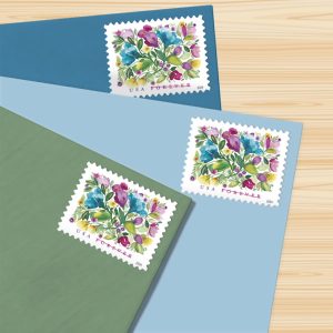 Celebration Blooms Forever Stamps
